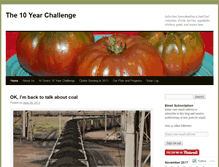 Tablet Screenshot of 10yearchallenge.com